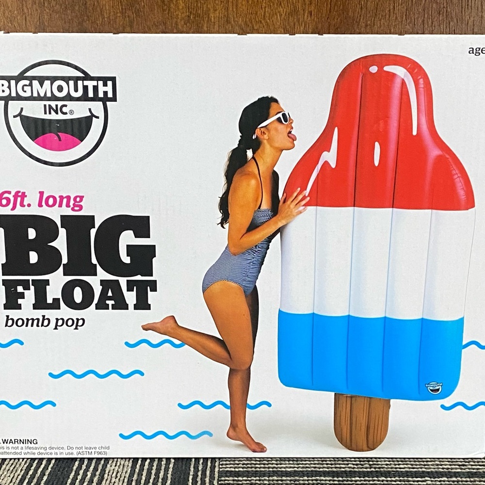 Red, White, and Blue Popsicle Pool Float